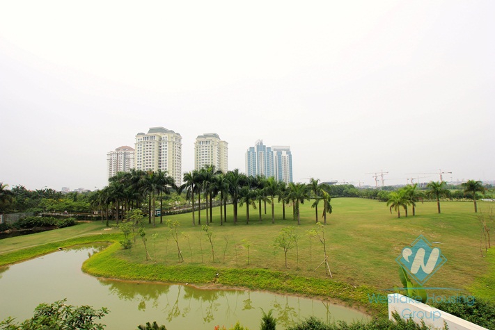 Brand new villa for rent in Ciputra, large garden & great view